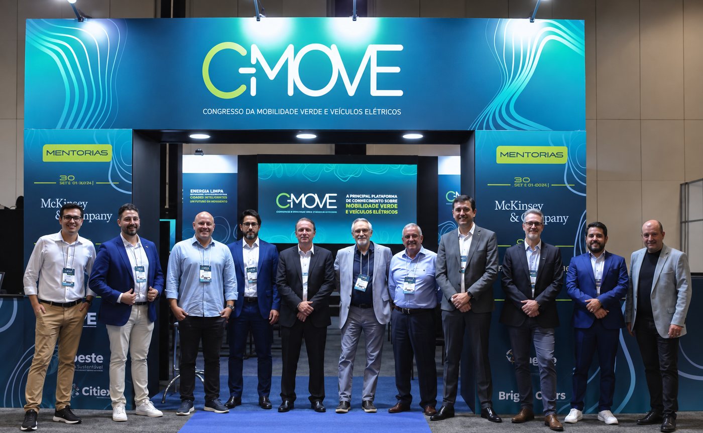 C-MOVE: Organização e convidados no estande